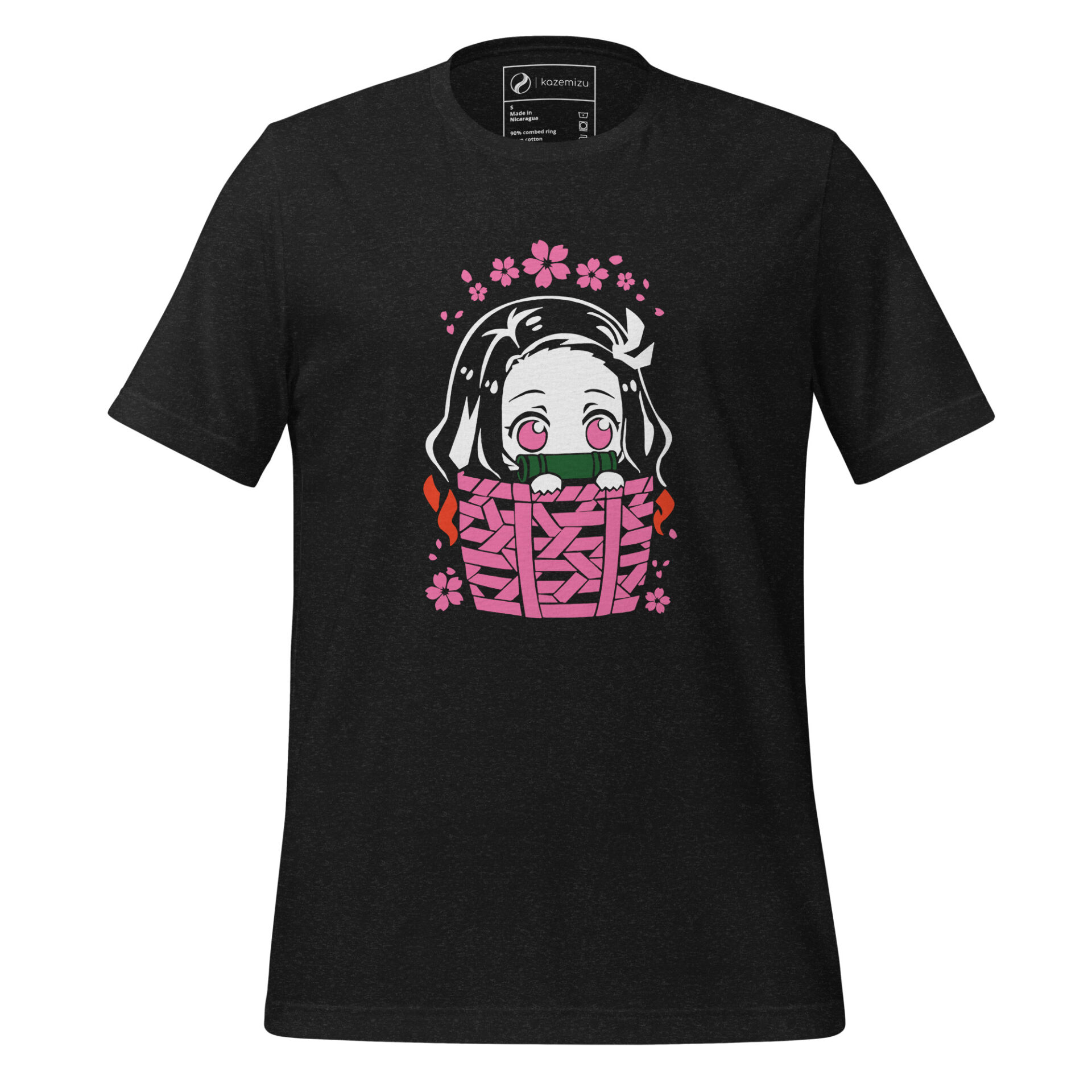 Nezuko Basket - Demon Slayer -  Unisex T-shirt